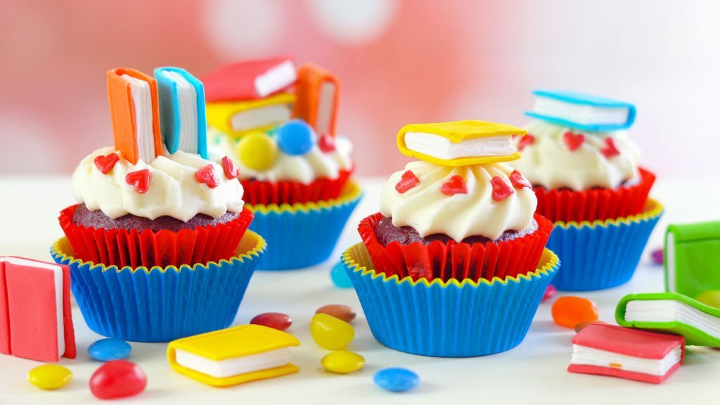 Cupcakes para el Día del Maestro