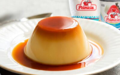 Flan de leche condensada sin gluten