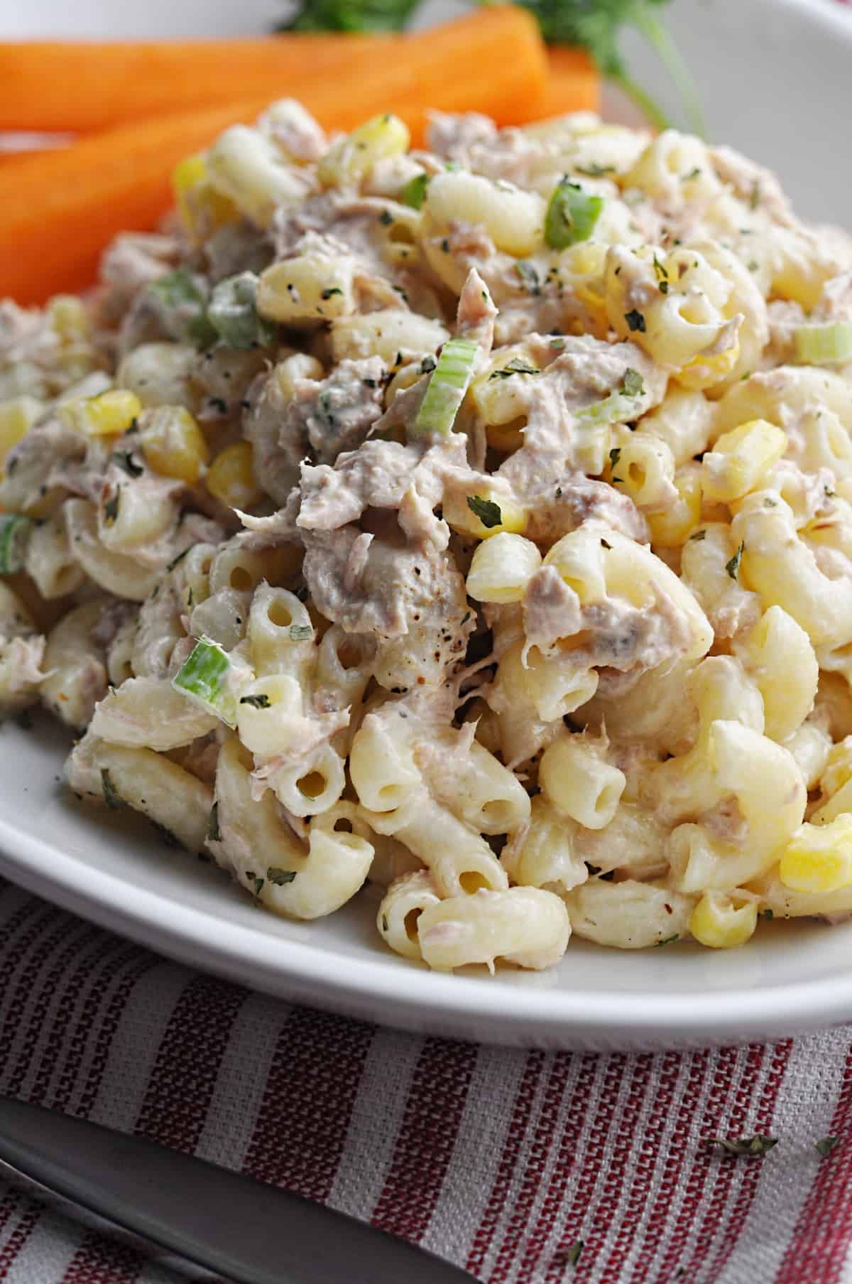 PastaTunaCornSalad62