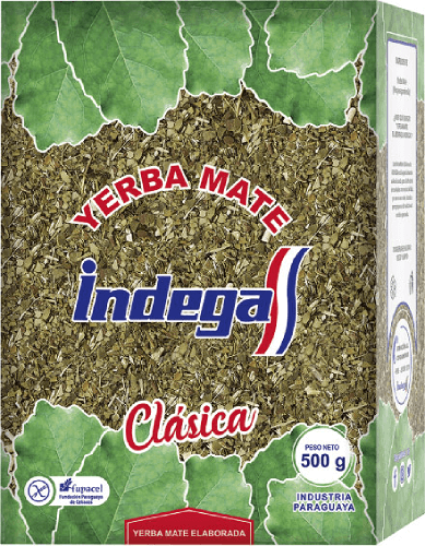 YERBA INDEGA CLASICA CAJA 500g
