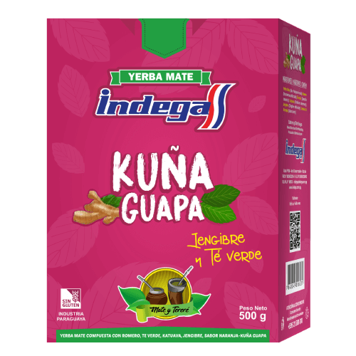 YERBA INDEGA KUÑA GUAPA CAJA 500g